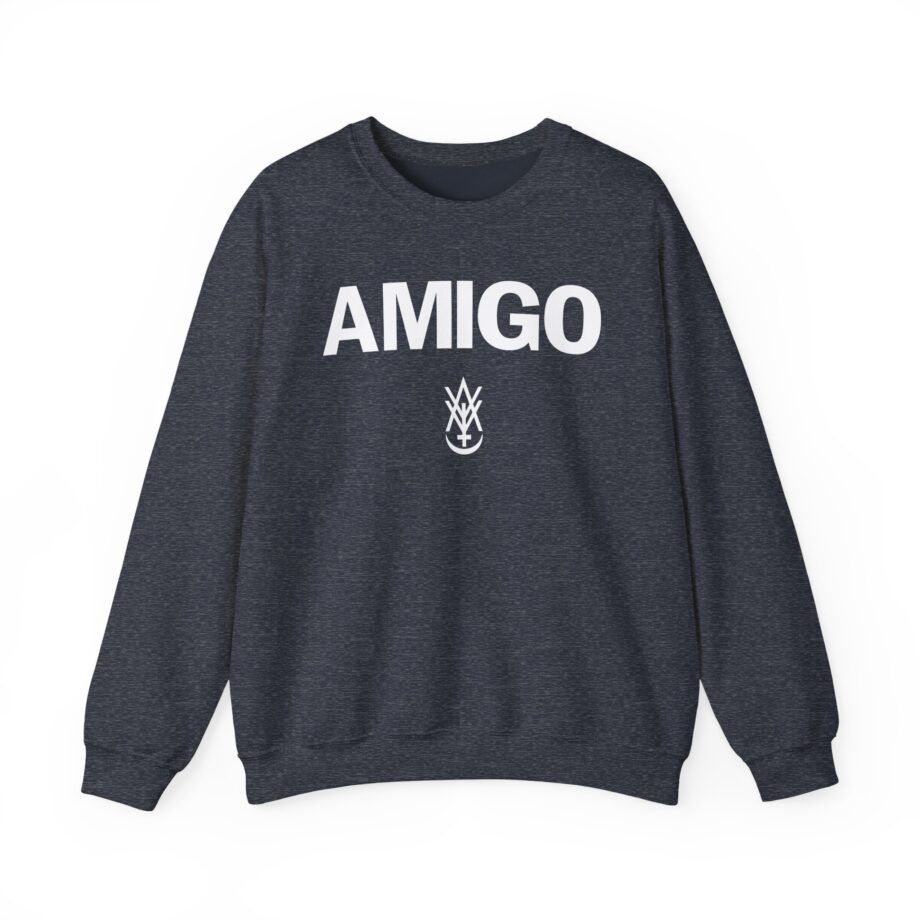 Amigo the Devil Safe for Work Unisex Heavy Blend Crewneck Sweatshirt