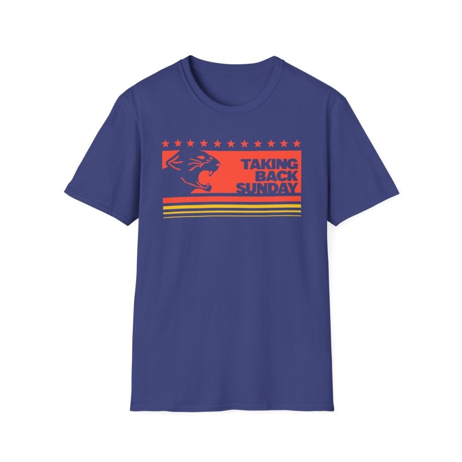 Taking Back Sunday Panther Gradient Unisex Softstyle T-shirt