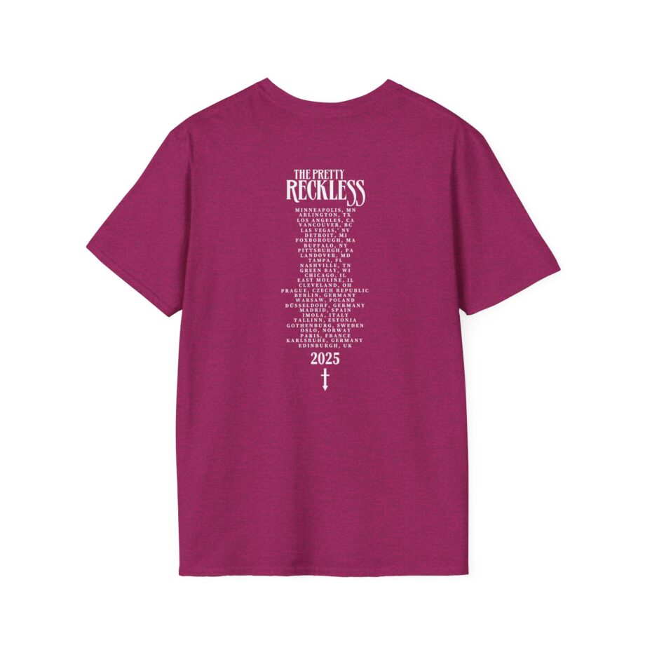 The Pretty Reckless 2025 Tour Unisex Softstyle T-Shirt