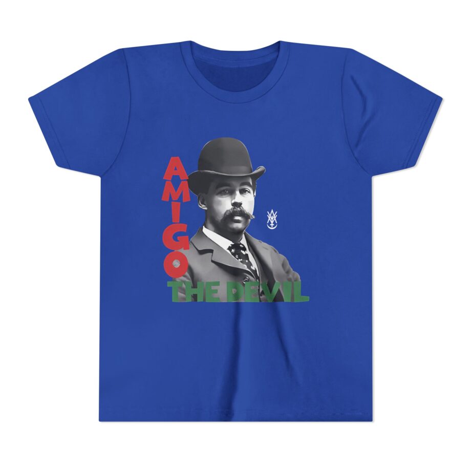 Amigo the Devil Elvis Holmes Calling Youth Short Sleeve Tee