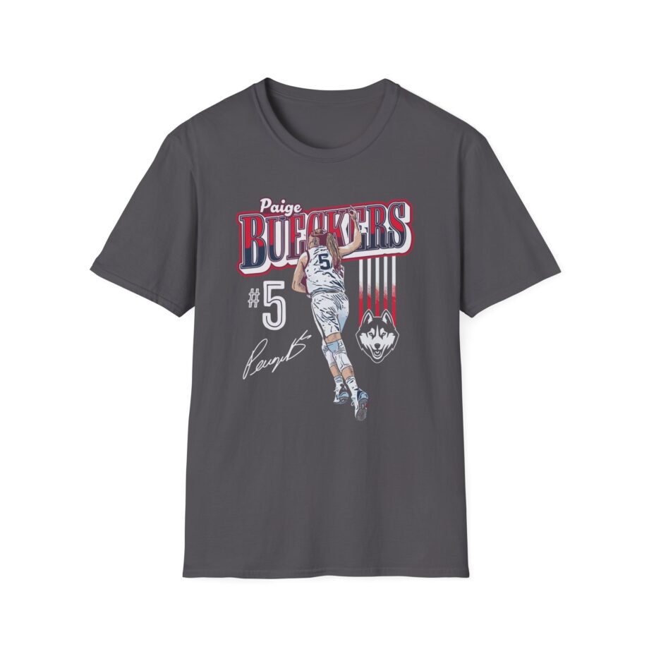 Paige Bueckers Paige Bueckers Comic Unisex Softstyle T-shirt