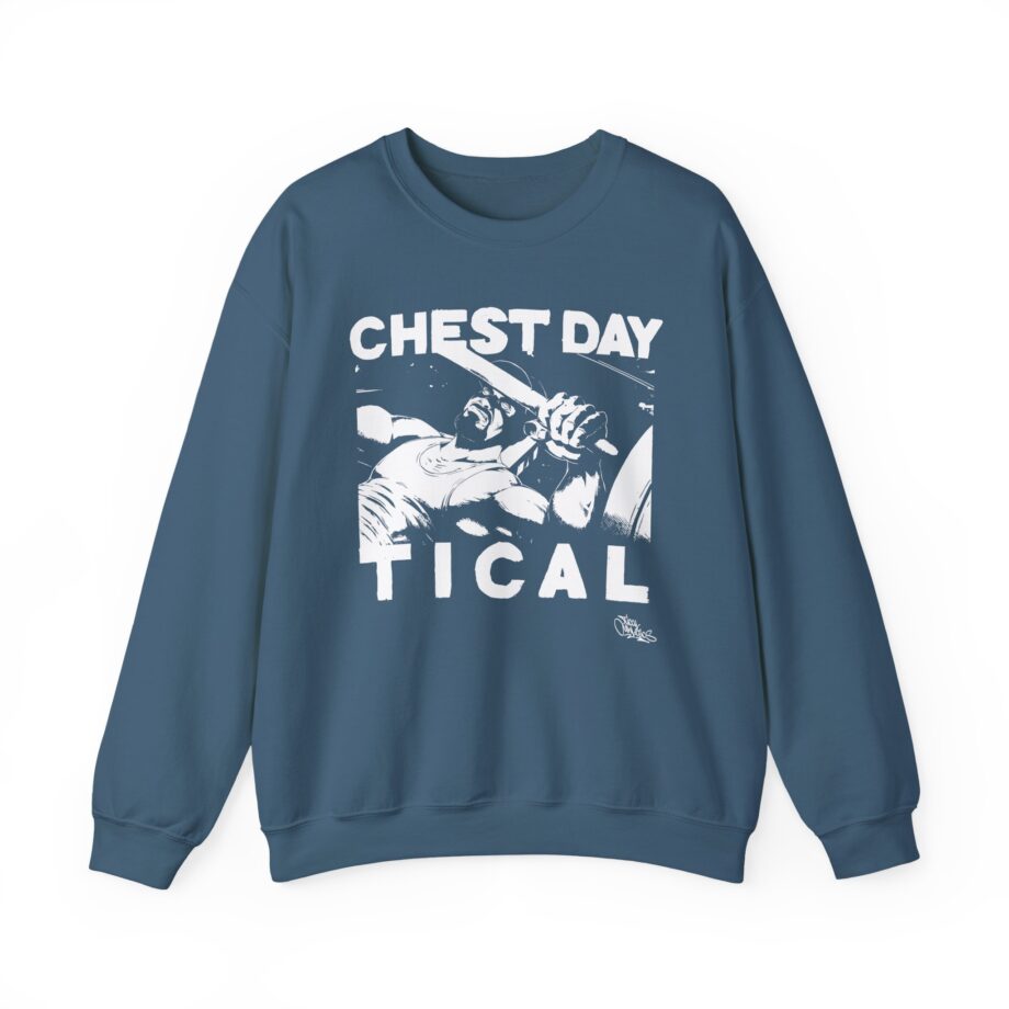 Method Man Chest Day Unisex Heavy Blend Crewneck Sweatshirt
