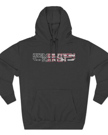 Demolition Ranch Star Spangled Demo Three-Panel Fleece Hoodie