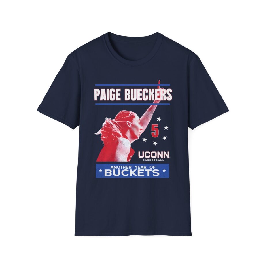 Paige Bueckers Run It Back Drop Unisex Softstyle T-shirt