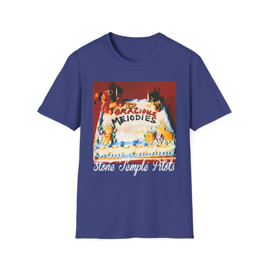 Stone Temple Pilots 12 Gracious Melodies 30th Anniversary Unisex Softstyle T-Shirt