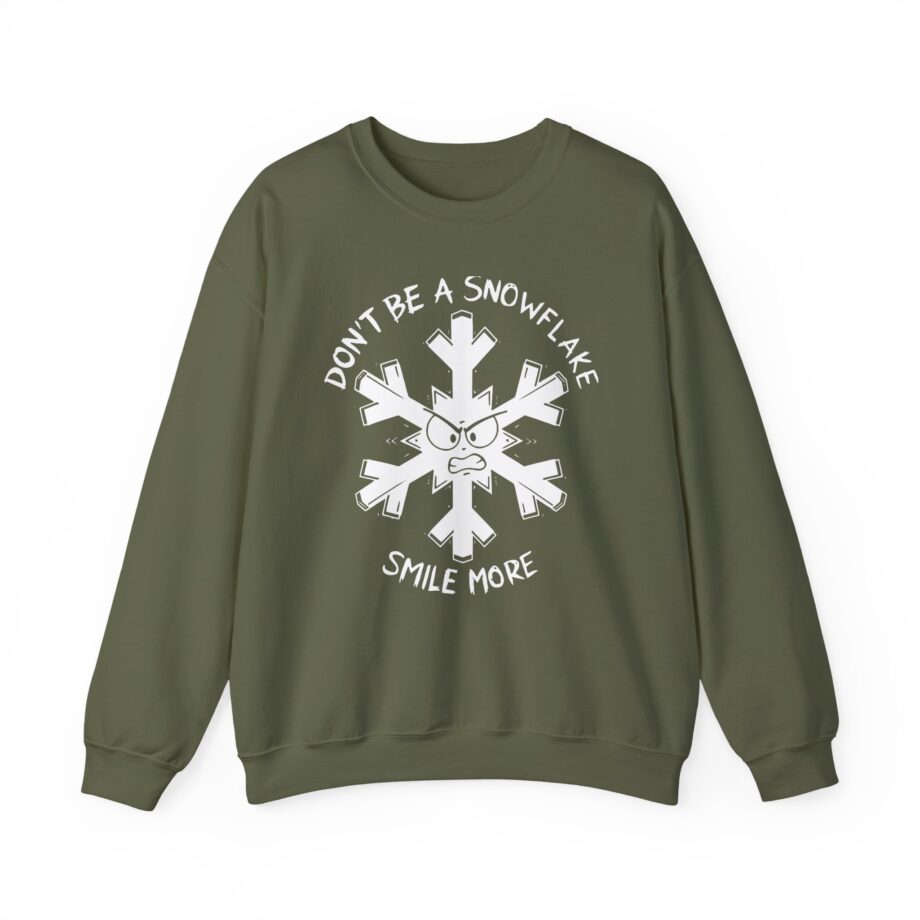 Roman Atwood Snowflake Unisex Heavy Blend Crewneck Sweatshirt
