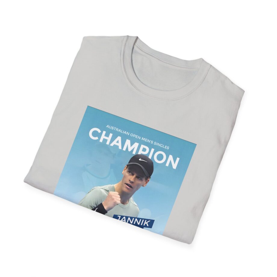 Jannik Sinner Australian Open Men's Singles Champion 2025 Unisex Softstyle T-Shirt