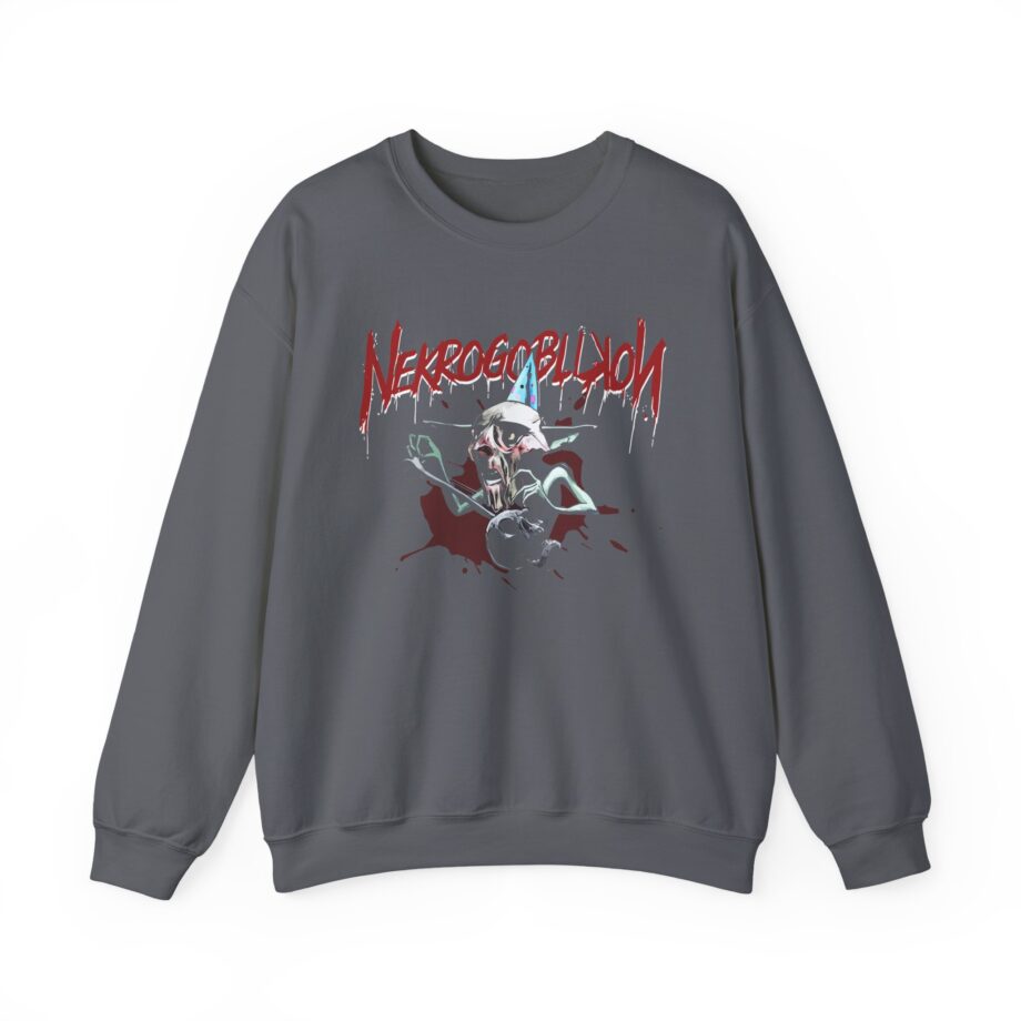 Nekrogoblikon - Skin Theif Unisex Heavy Blend Crewneck Sweatshirt