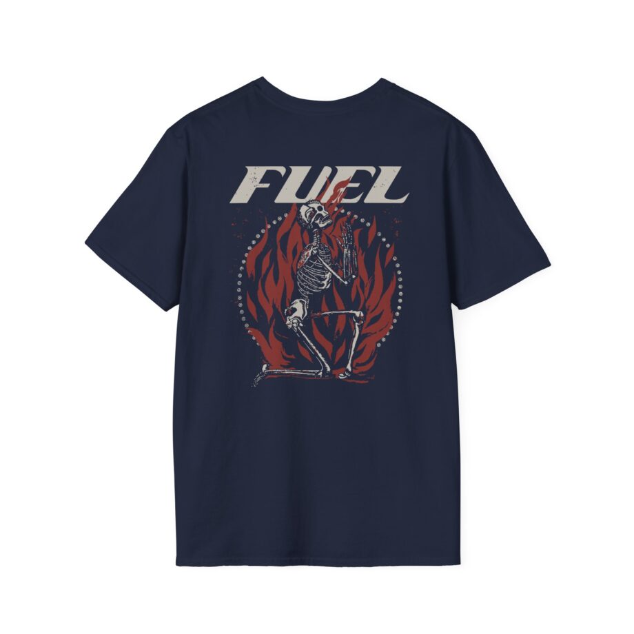 Fuel Camo Flame Prayer Unisex Softstyle T-shirt