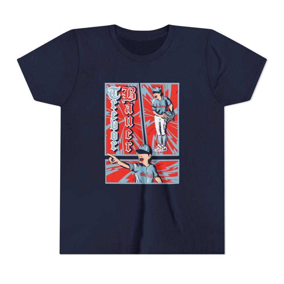 Trevor Bauer Diablo's Comic Strip Youth Short Sleeve Tee