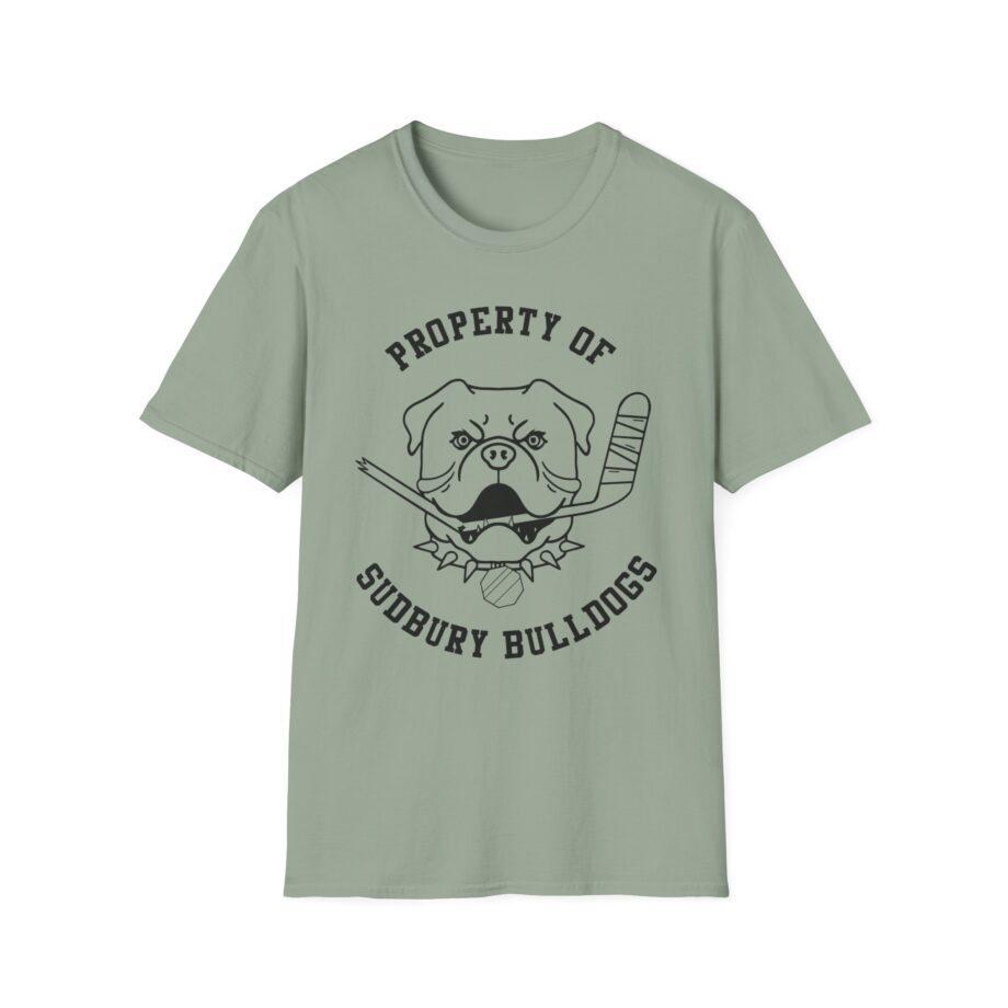 Shoresy Roperty of Sudbury Bulldog Unisex Softstyle T-shirt