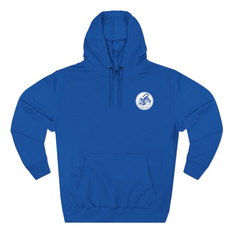 Amigo the Devil Tiger Three-Panel Fleece Hoodie