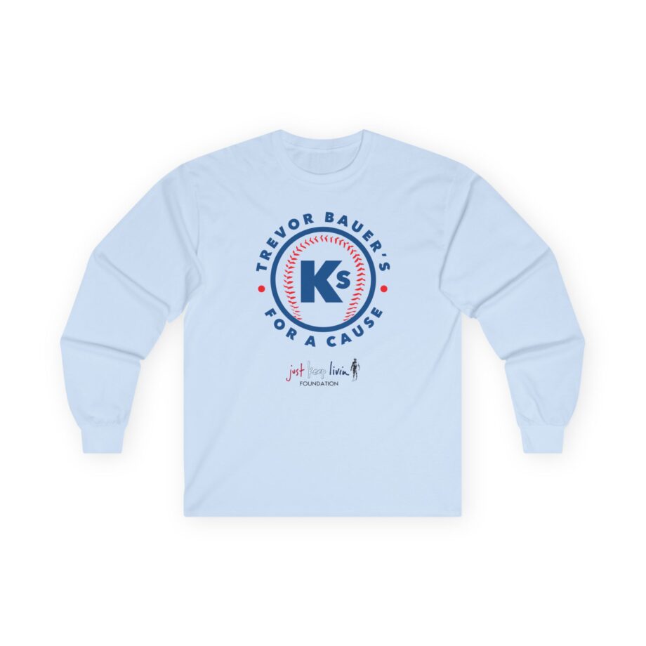 Trevor Bauer’s Ks for a Cause Unisex Ultra Cotton Long Sleeve Tee