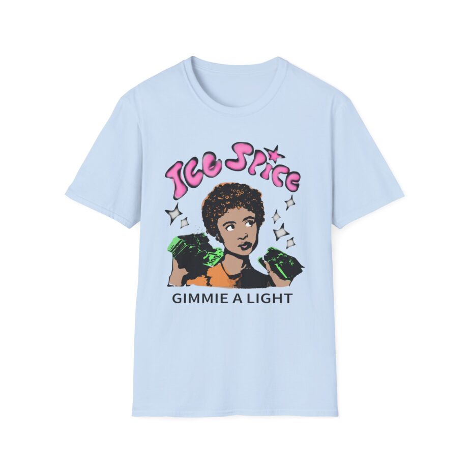 Ice Spice Gimmie a Light Unisex Softstyle T-shirt