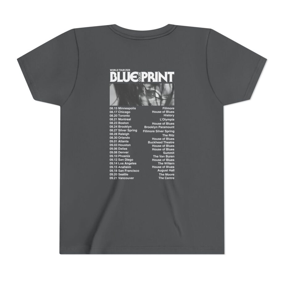 Colde 'BLUEPRINT' NA Tour Youth Short Sleeve Tee