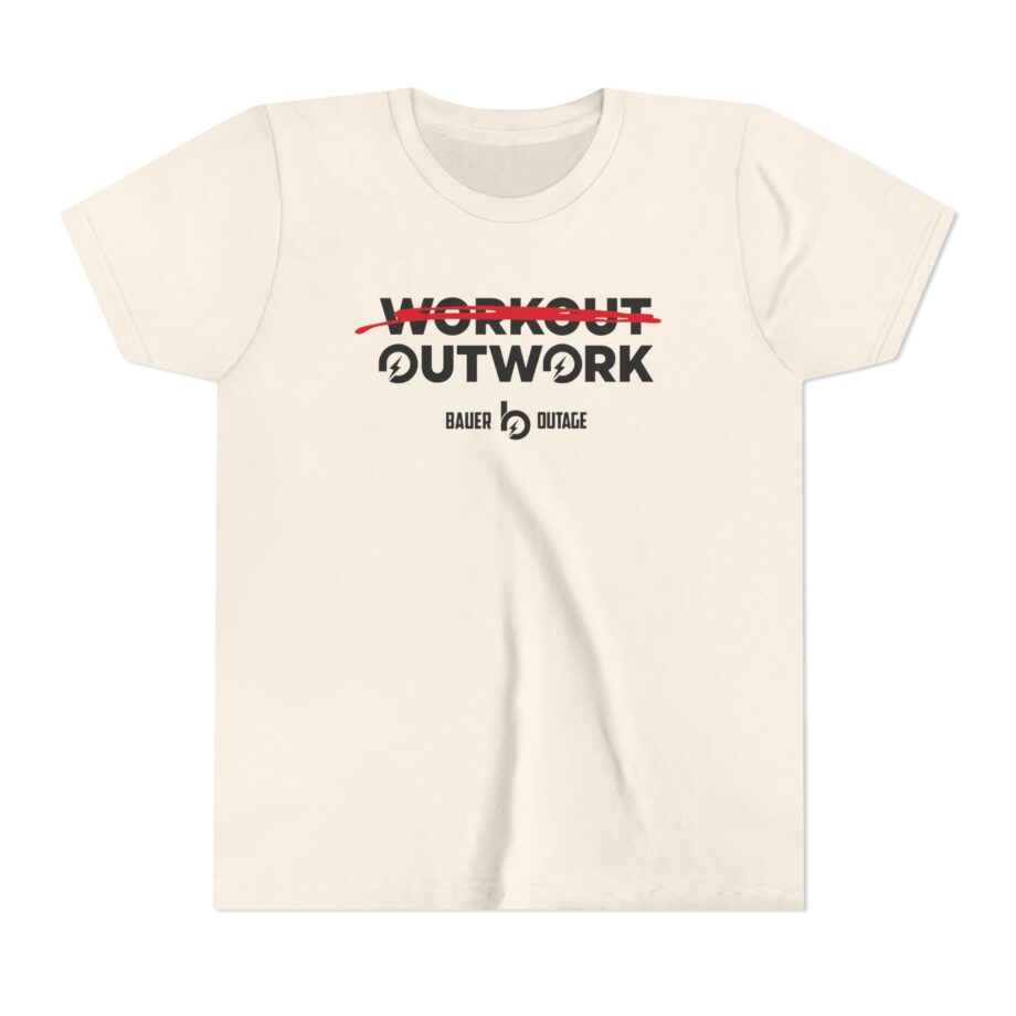 Trevor Bauer Outwork Workout Youth Short Sleeve Tee
