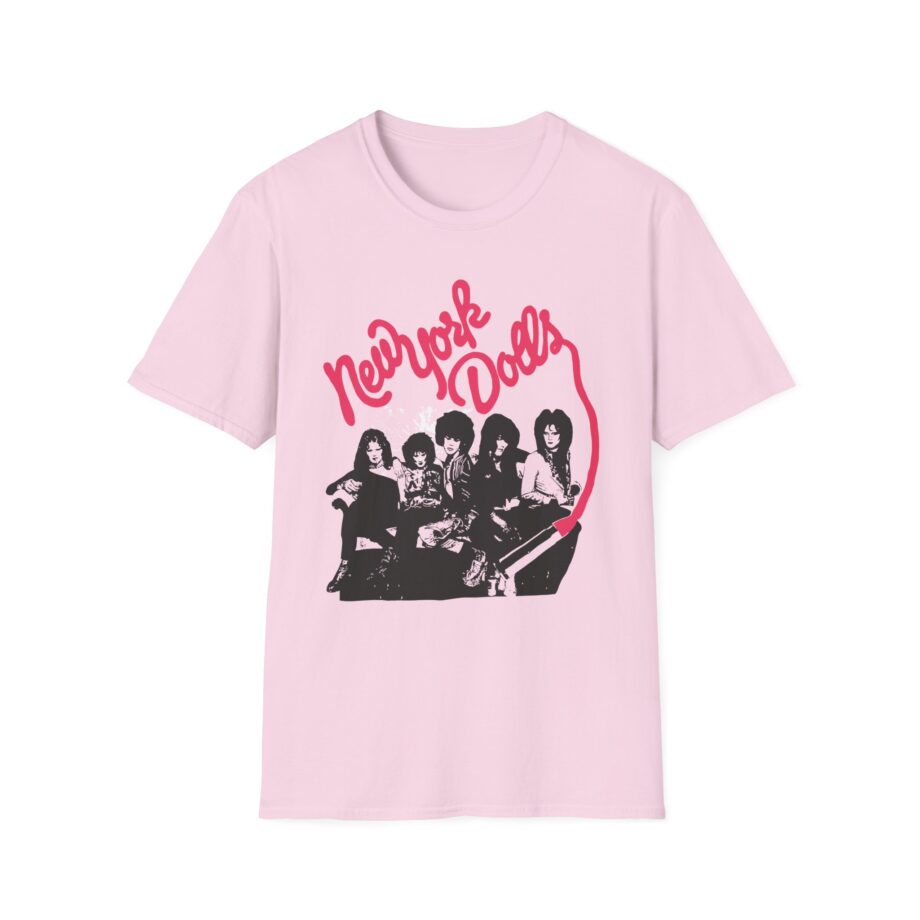 New York Dolls Lipstick Unisex Softstyle T-shirt