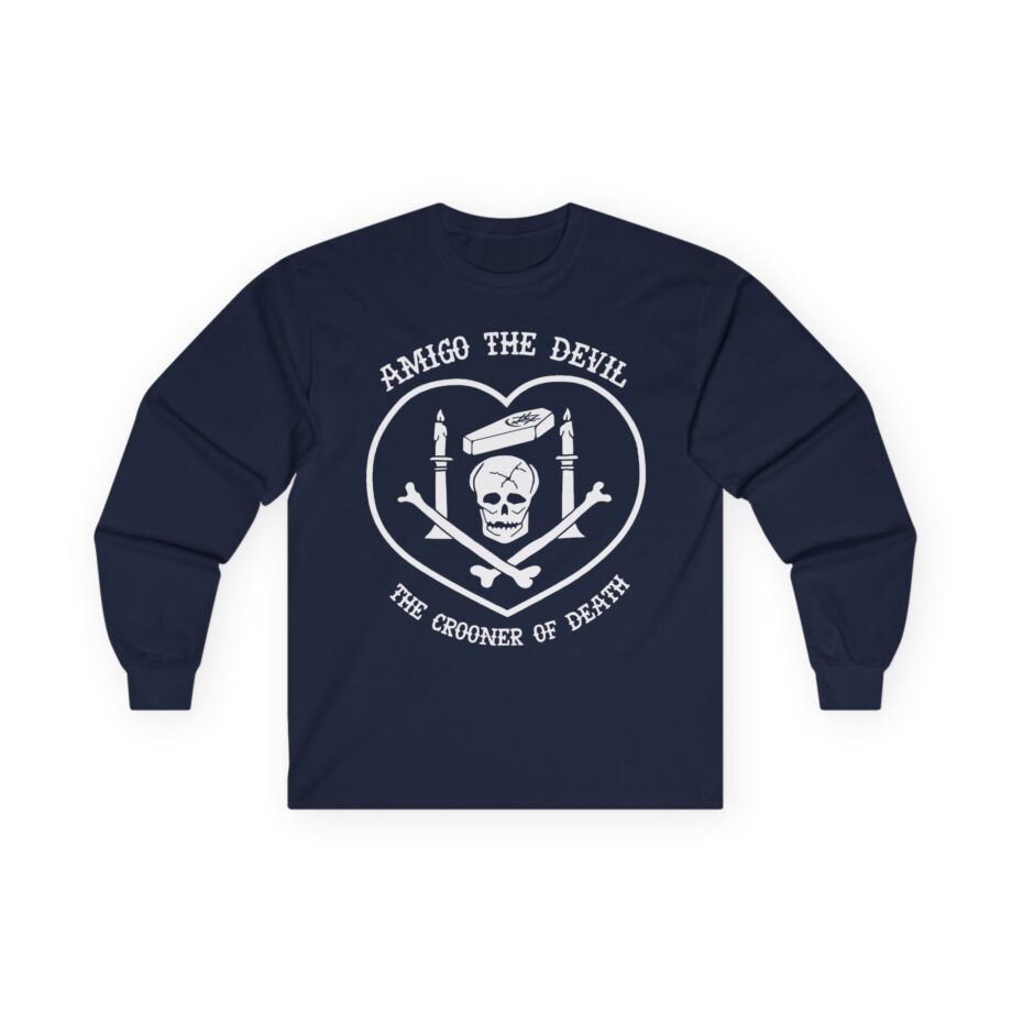 Amigo the Devil Crooner of Death Unisex Ultra Cotton Long Sleeve Tee