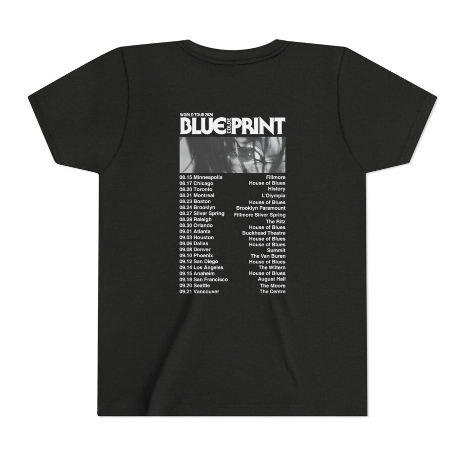 Colde 'BLUEPRINT' NA Tour Youth Short Sleeve Tee