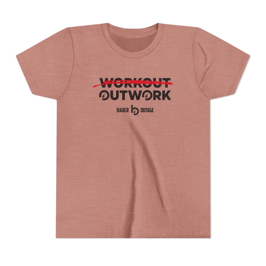 Trevor Bauer Outwork Workout Youth Short Sleeve Tee