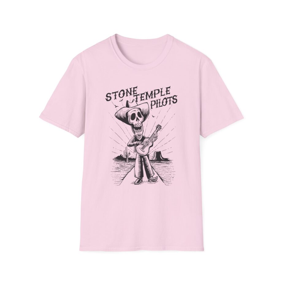 Stone Temple Pilots Desert Skeleton Unisex Softstyle T-Shirt