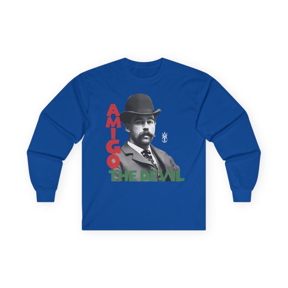 Amigo the Devil Elvis Holmes Calling Unisex Ultra Cotton Long Sleeve Tee
