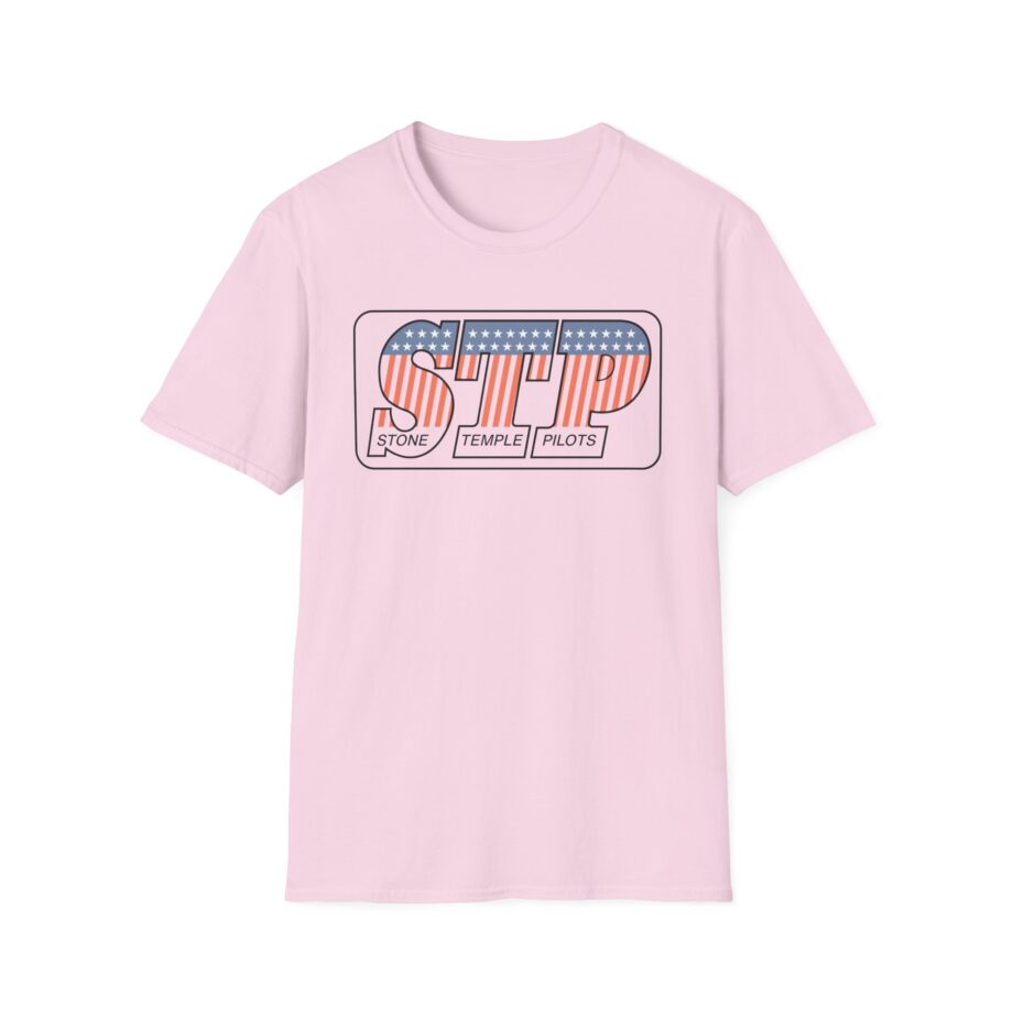 Stone Temple Pilots Stars & Stripes Ringer Unisex Softstyle T-Shirt