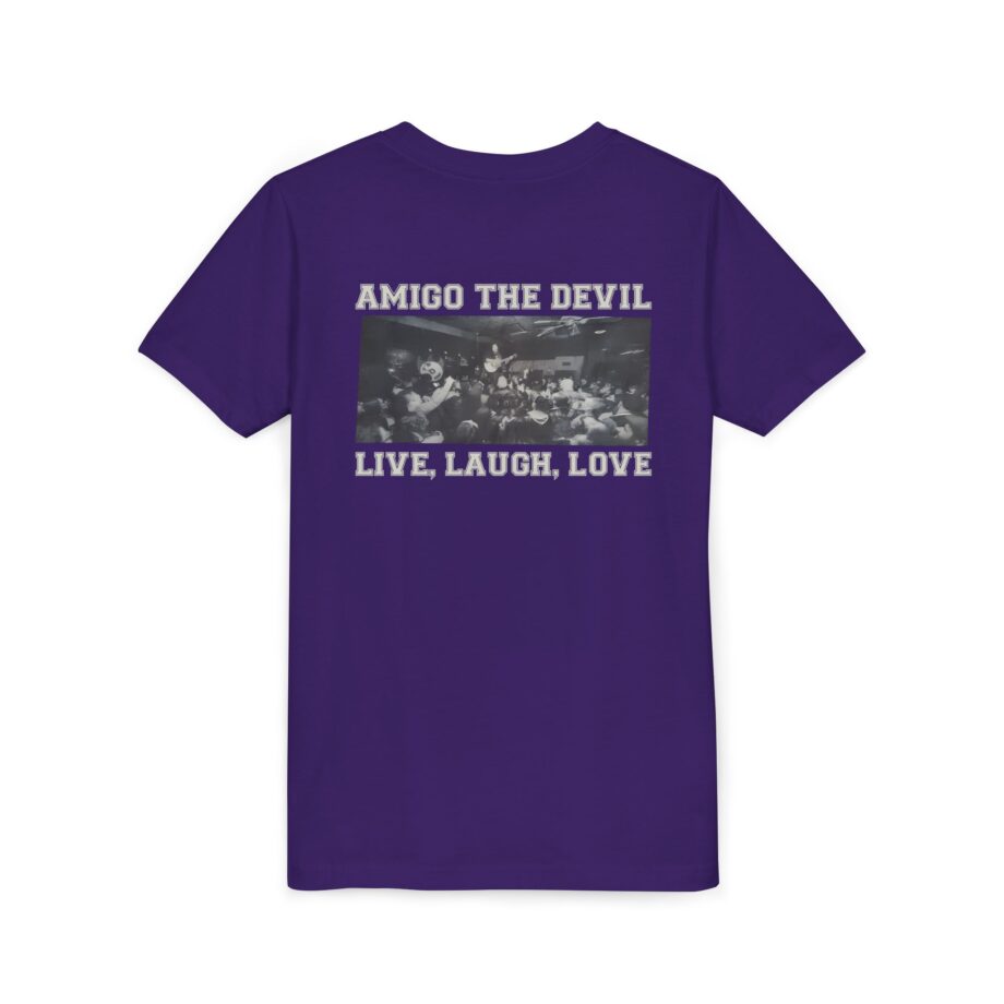 Amigo the Devil Live, Laugh, Love Youth Short Sleeve Tee
