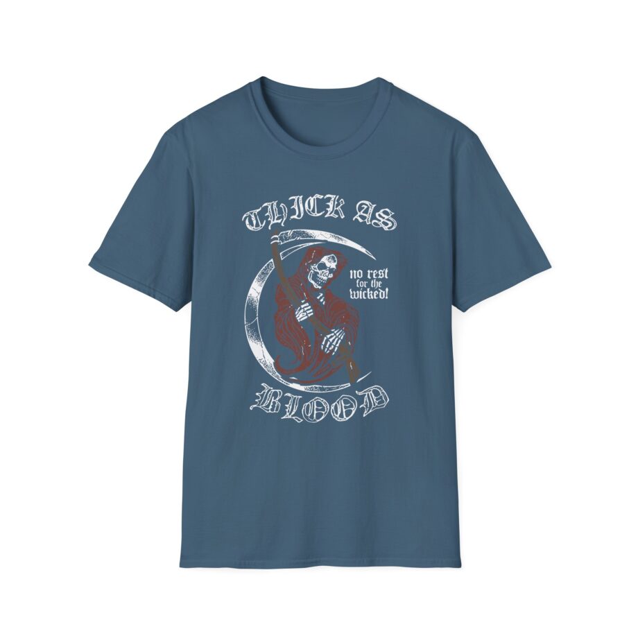 Thick as Blood No Rest Unisex Softstyle T-Shirt