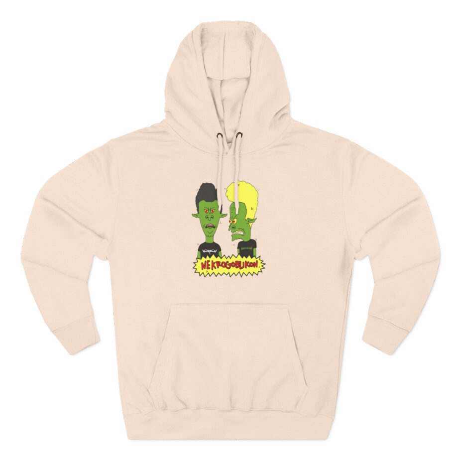 Nekrogoblikon Three-Panel Fleece Hoodie