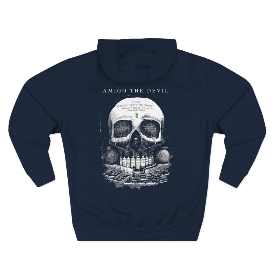Amigo The Devil Death's Laboratory Three-Panel Fleece Hoodie