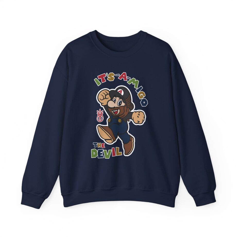 Its-a-migo the Devil Unisex Heavy Blend Crewneck Sweatshirt