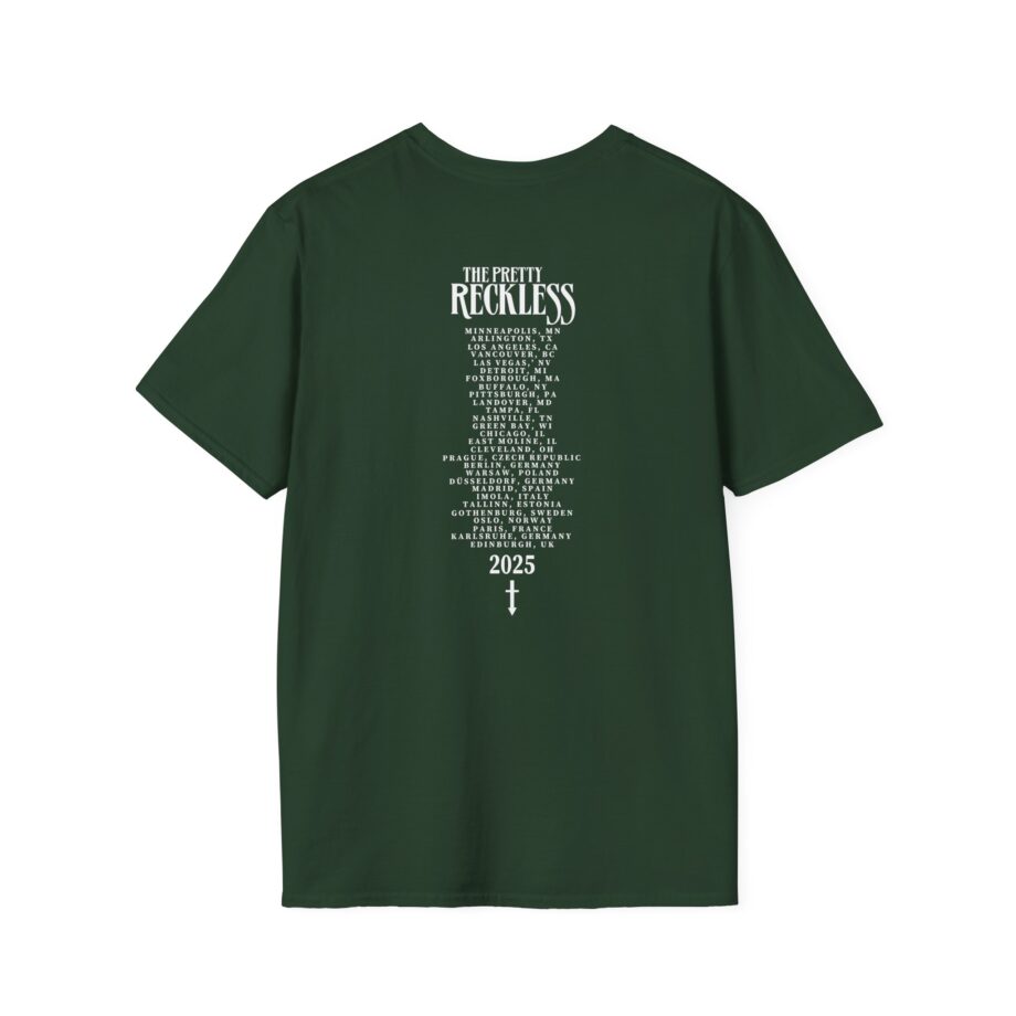 The Pretty Reckless 2025 Tour Unisex Softstyle T-Shirt