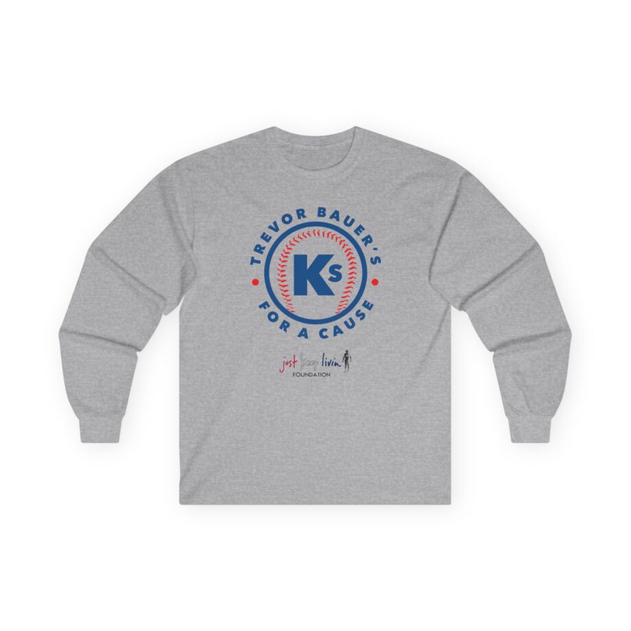 Trevor Bauer’s Ks for a Cause Unisex Ultra Cotton Long Sleeve Tee