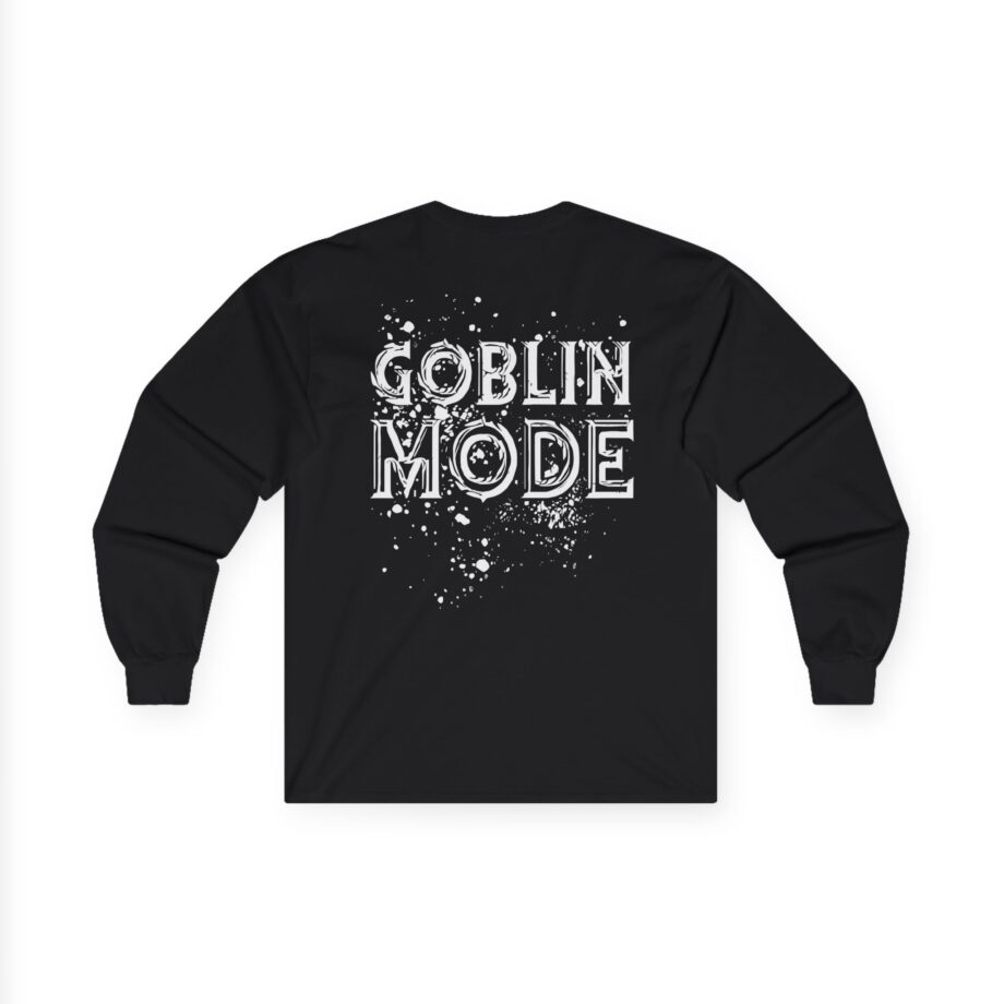 Nekrogoblikon Goblin Mode Raglan Unisex Ultra Cotton Long Sleeve Tee