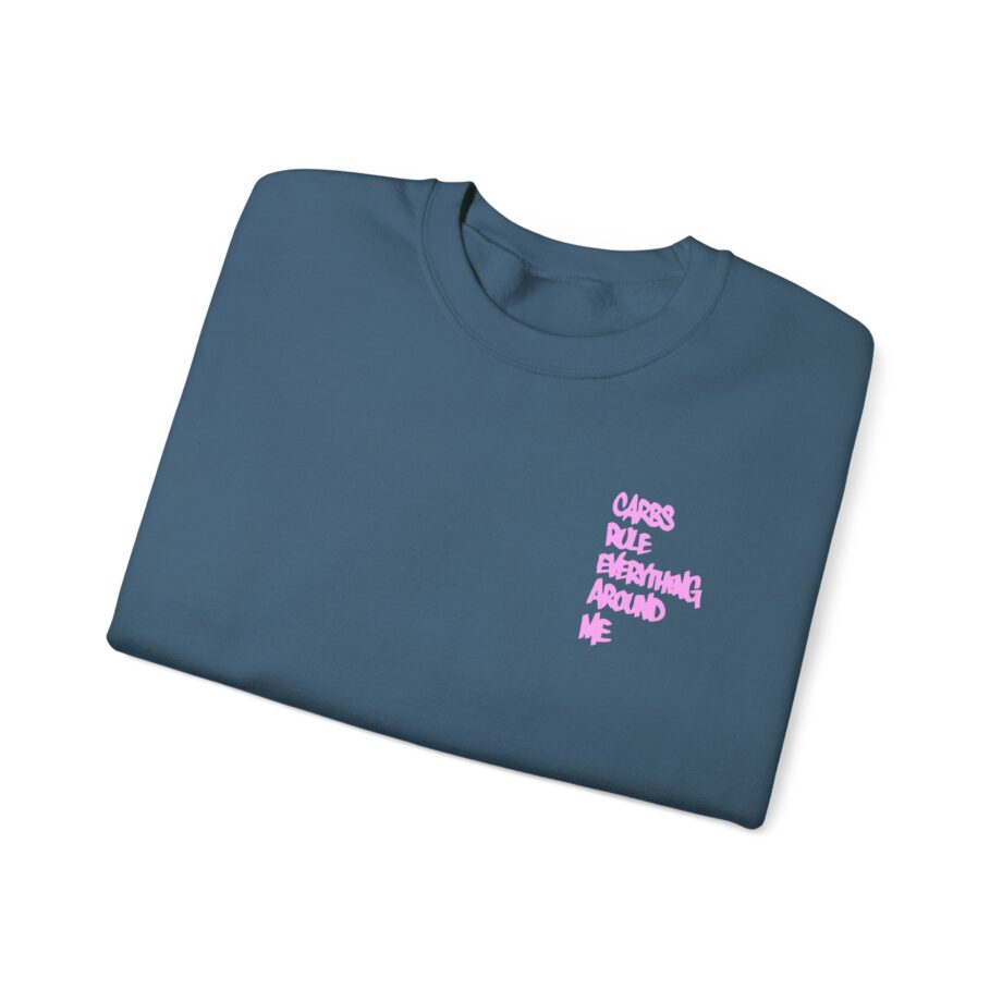 Method Man Carbs Rule Everything Around Me Unisex Heavy Blend Crewneck Sweatshirt