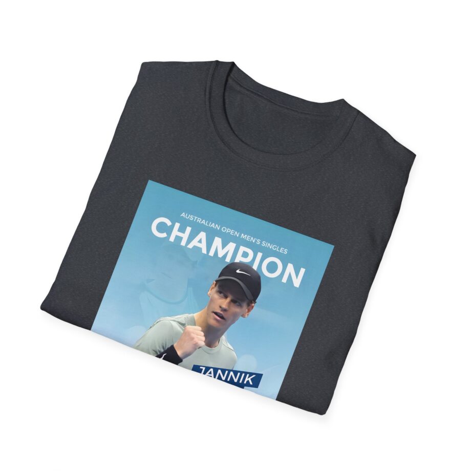 Jannik Sinner Australian Open Men's Singles Champion 2025 Unisex Softstyle T-Shirt