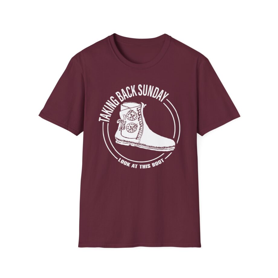 Taking Back Sunday Boot Unisex Softstyle T-shirt