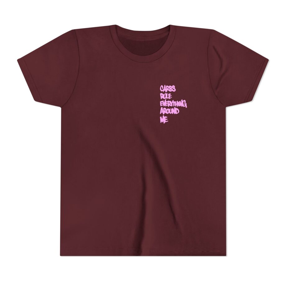 Method Man Carbs Rule Everything Around Me Youth Short Sleeve Tee
