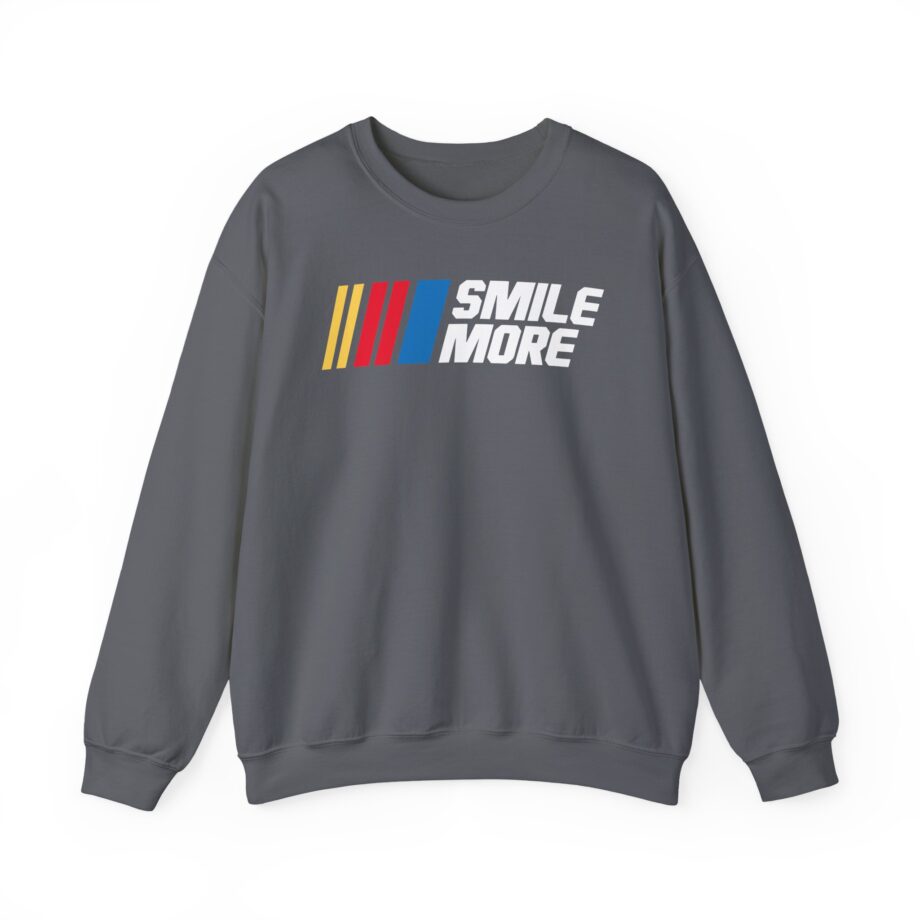 Roman Atwood Smile More Racing Unisex Heavy Blend Crewneck Sweatshirt