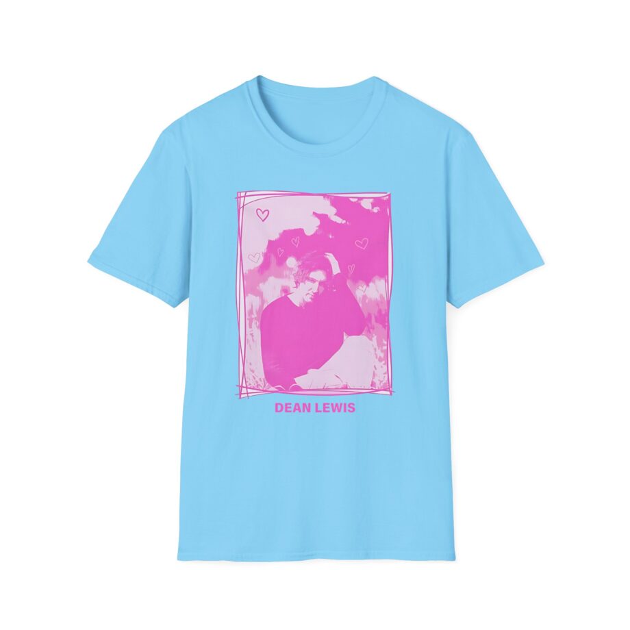 Dean Lewis Pink Photo Unisex Softstyle T-shirt
