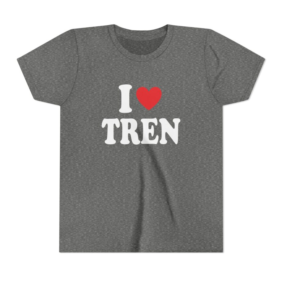 I Love Tren Youth Short Sleeve Tee