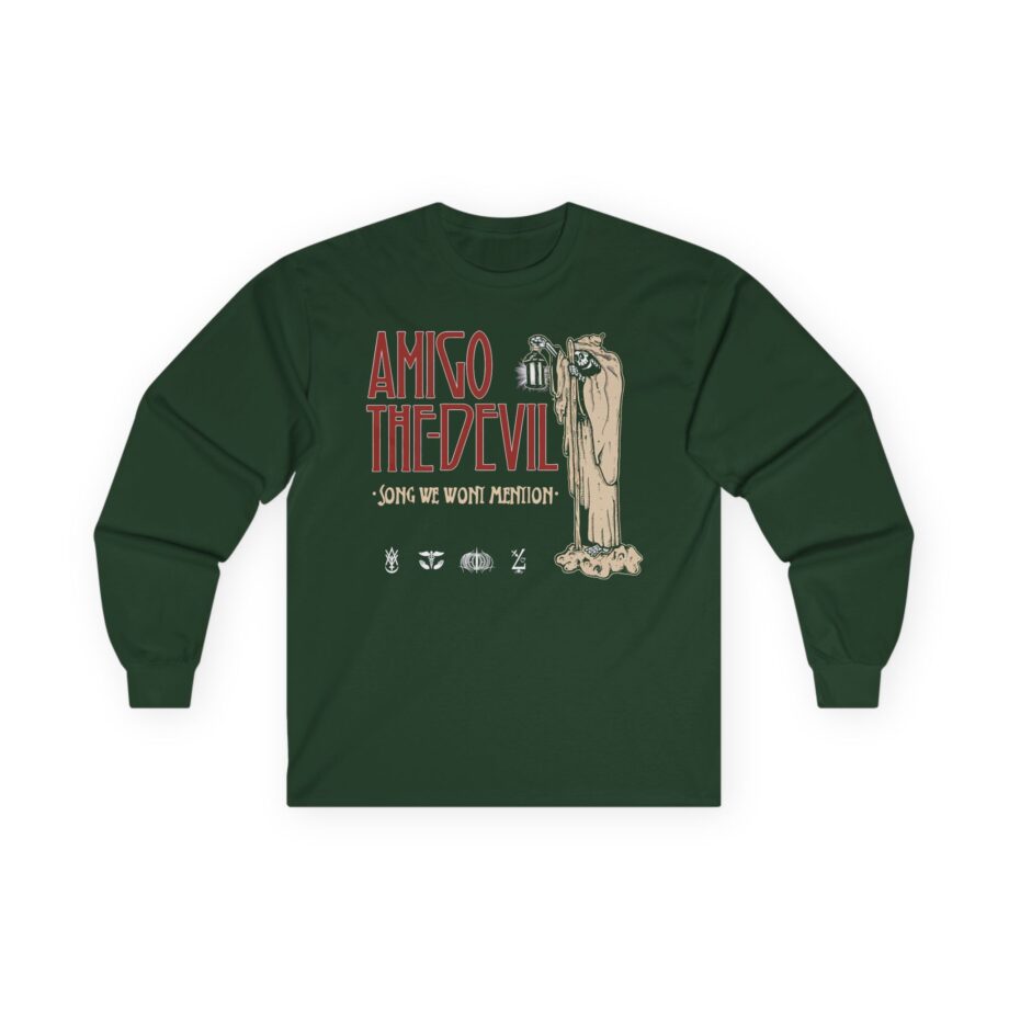 Amigo the Devil I Gave Up the Ghost a Long Time Ago It Still Haunts Me Unisex Ultra Cotton Long Sleeve Tee