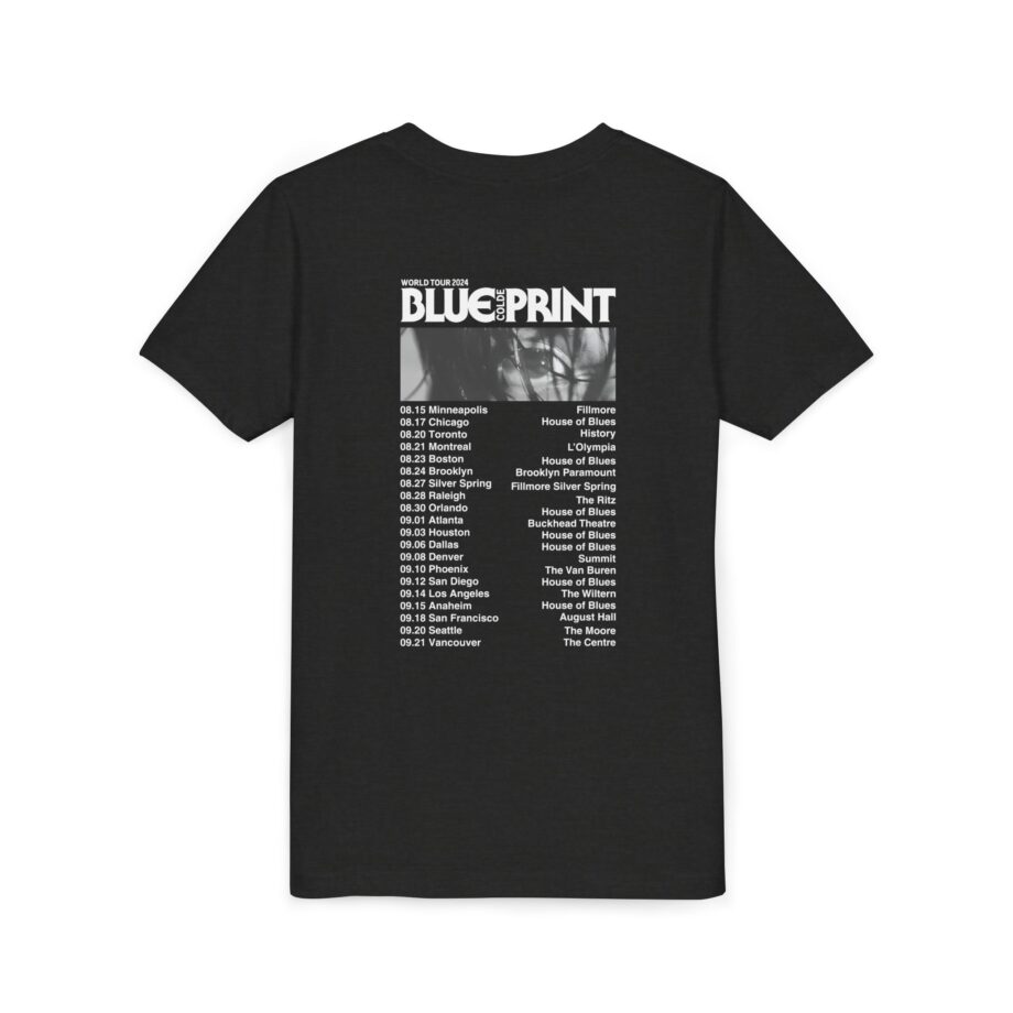 Colde 'BLUEPRINT' NA Tour Youth Short Sleeve Tee