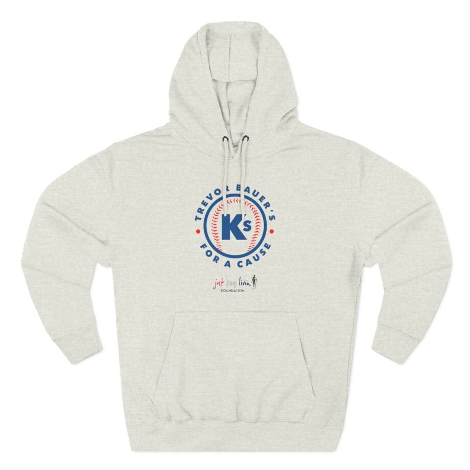 Trevor Bauer’s Ks for a Cause Three-Panel Fleece Hoodie