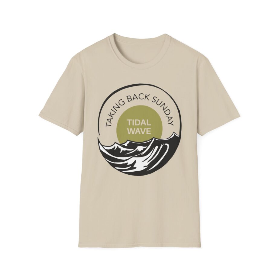Taking Back Sunday Tidal Wave Raglan Unisex Softstyle T-shirt