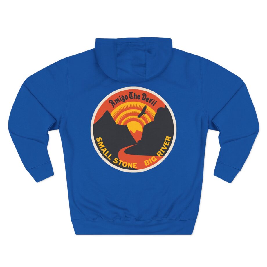Amigo the Devil  Three-Panel Fleece Hoodie