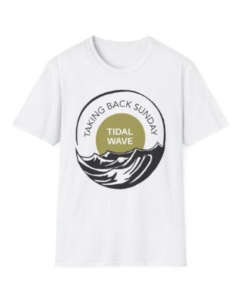 Taking Back Sunday Tidal Wave Raglan Unisex Softstyle T-shirt