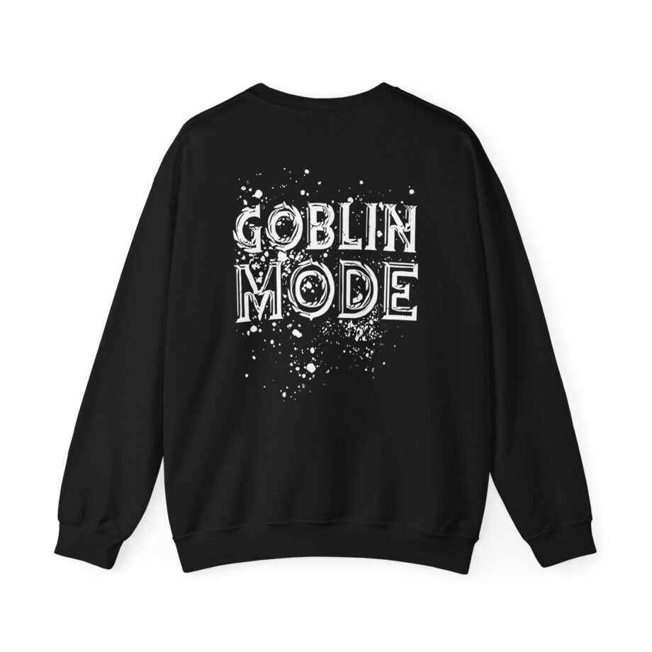 Nekrogoblikon Goblin Mode Raglan Unisex Heavy Blend Crewneck Sweatshirt