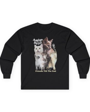 Amigo the Devil  Too Many Puppies Unisex Ultra Cotton Long Sleeve Tee